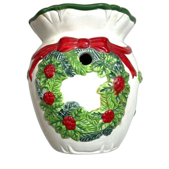 LNT Christmas Holiday Wax Oil Tea Light Tart Warmer - Picture 1 of 6